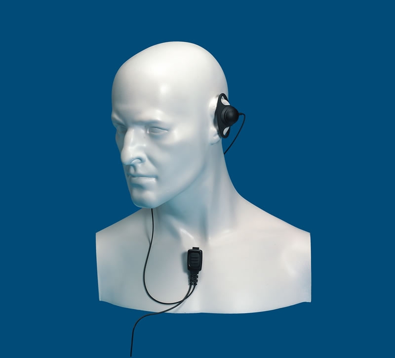 HT Series I D-Shell Earpiece Mic